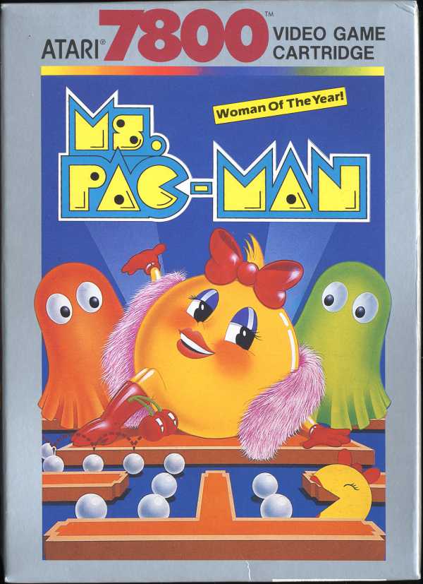 Ms Pac-Man Box Scan - Front
